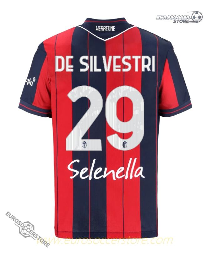 Bologna's Home DE SILVESTRI 29 Jersey for the 25-26 Season