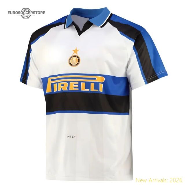 Official Away Inter Milan Jersey 2023-2024 Performance Fabric