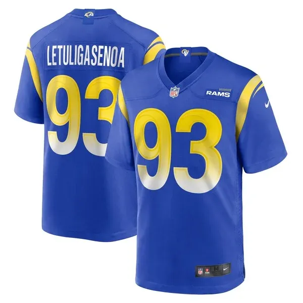 Performance Los Angeles Rams Game Jersey - Premium Royal NFL Fan Je...