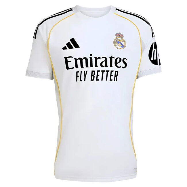 Official Real Madrid (rm) 2025-2026 Home Jersey - Game Day