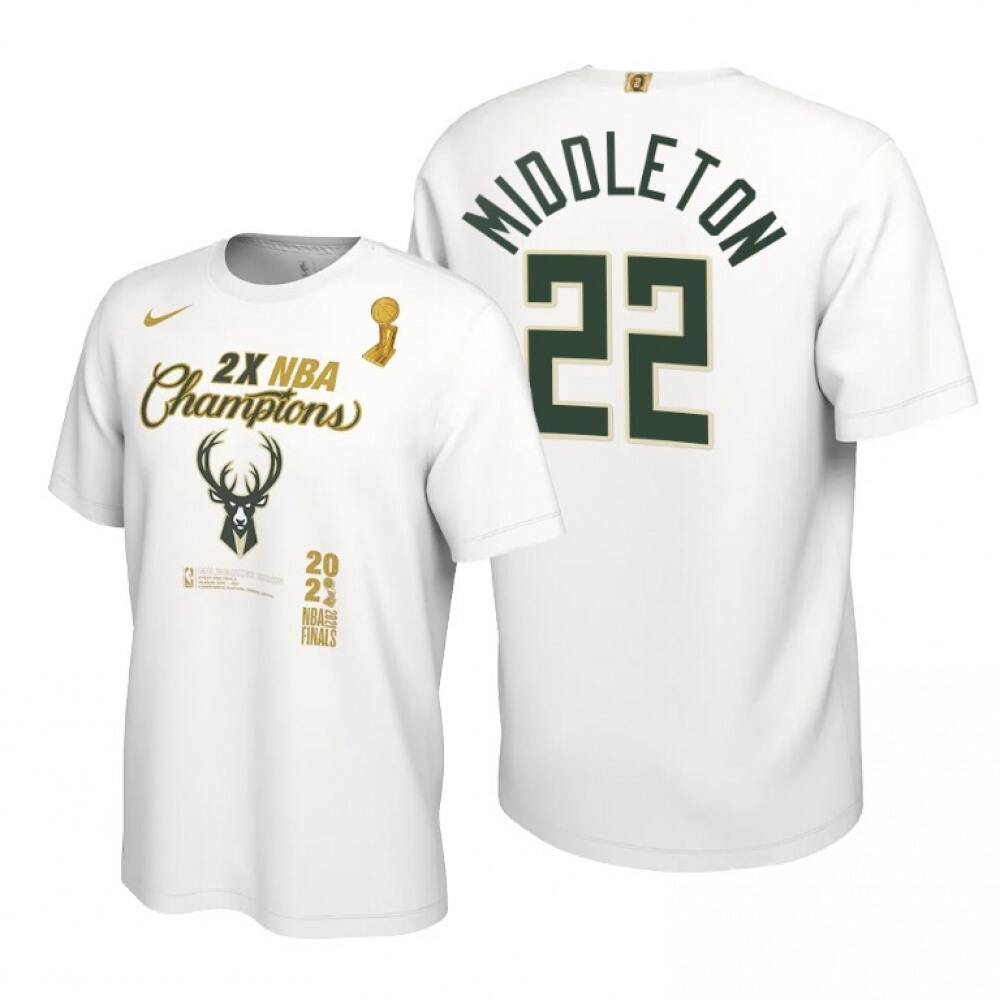 Durable Men's Milwaukee Bucks #22 Khris White Basketball Jersey