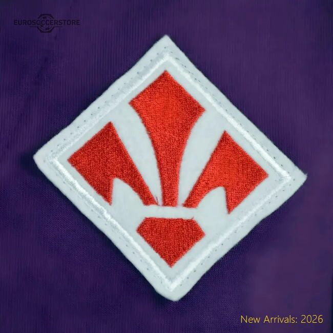 Premium Match-Day Fiorentina 1940S S/Sleeve Retro Football Shirt