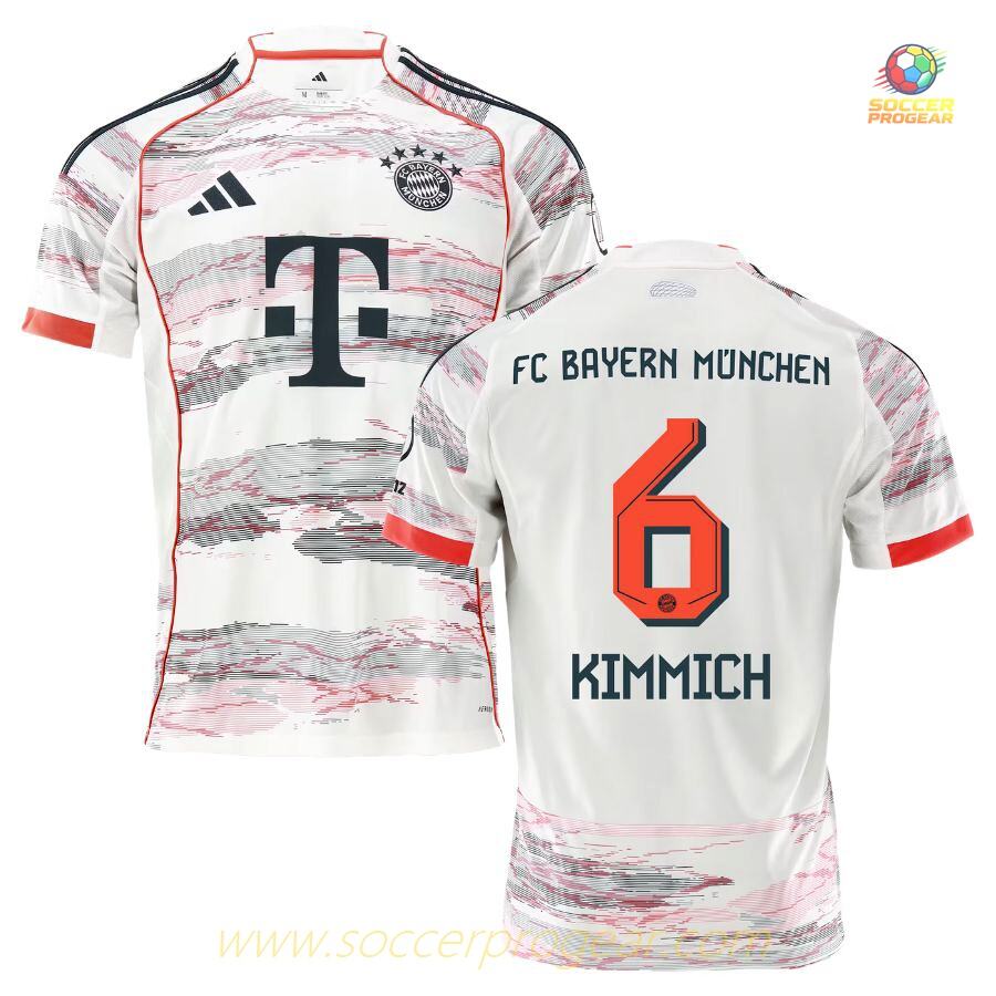 Soccer Football Shirt Bayern Munich Away 2025/26 Collection Kimmich