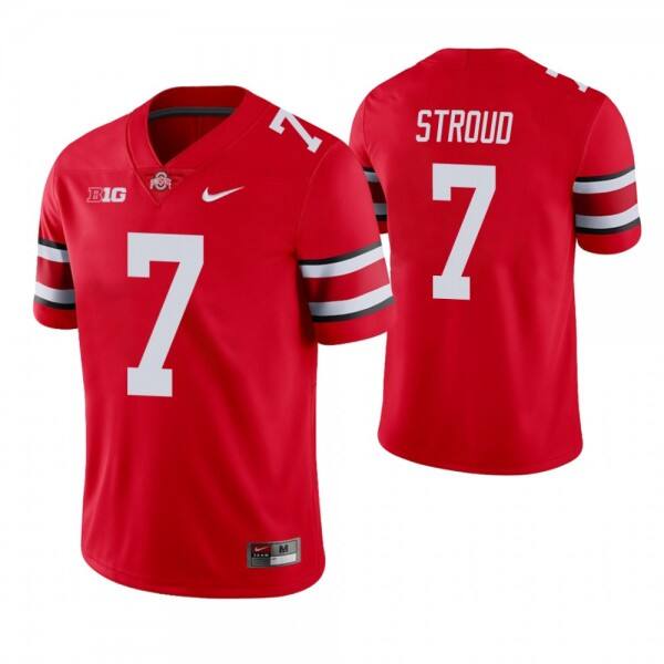 Men Ohio State Buckeyes Player #7 Pro Replica - Affordable