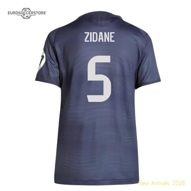 2025-2026 Real Madrid Authentic Alternate Jersey (ladies) (zidane 5)