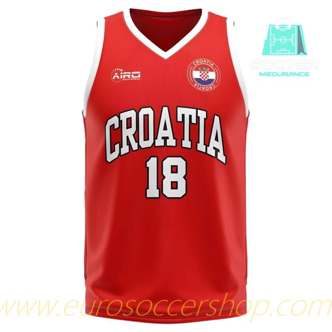 Fan Edition Croatia Home Football Shirt Libero Collection