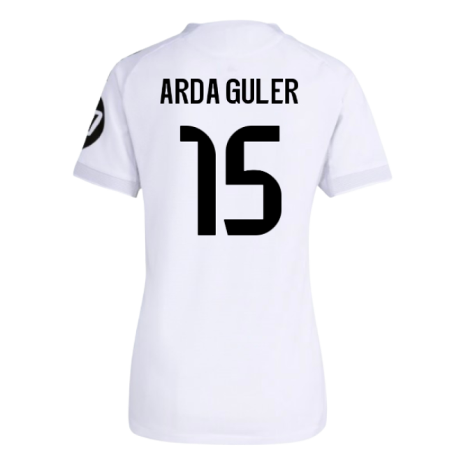 Real Madrid La Liga Arda Guler Home Authentic Jersey Fabric