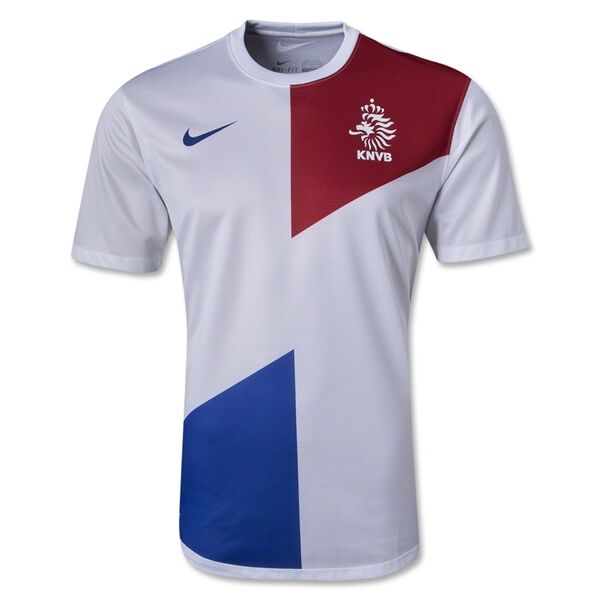 2013 Netherlands Away White Jersey Shirt - Official Replica 4629