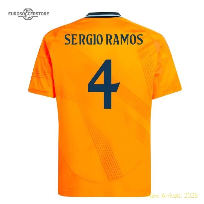 2024-2025 Real Madrid Second Jersey (kids) (sergio Ramos 4)