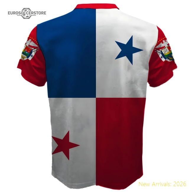 Panama Coat Of Arms Sublimated Sports Jersey - Official Design