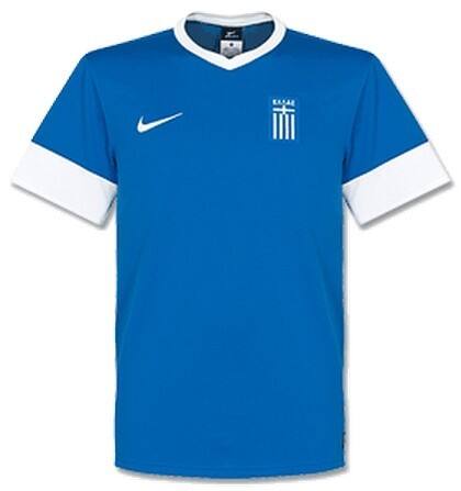 2013-14 Greece Away Soccer Jersey Football Shirt - Official Replica