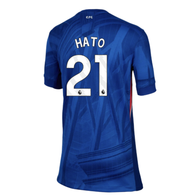 Chelsea Home Soccer Shirt 2025-20 Hato 21 L M S Kids