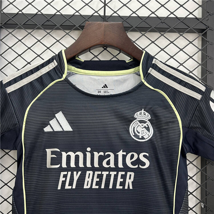 KidsYouth Real Madrid 2526 Away Kit ShirtShort - Official Replica