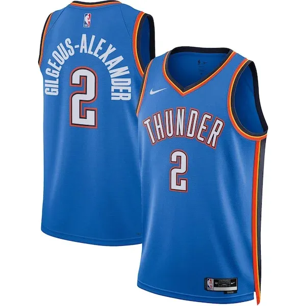 Shai Gilgeous-Alexander OKC Official Jersey - Reasonable Price