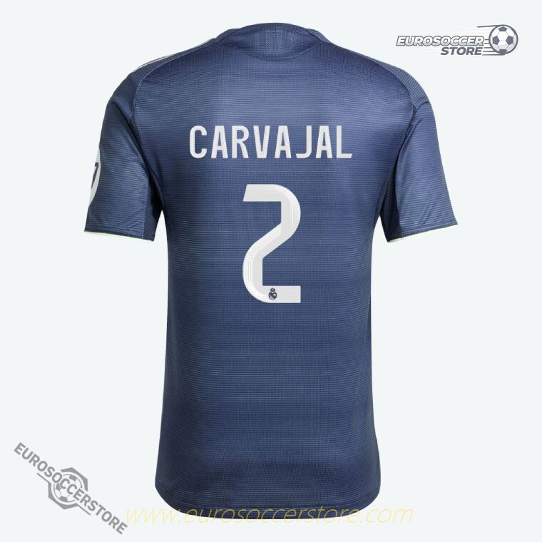 25-26 Season Real Madrid Away CARVAJAL 2 Football Jersey (Player Version)