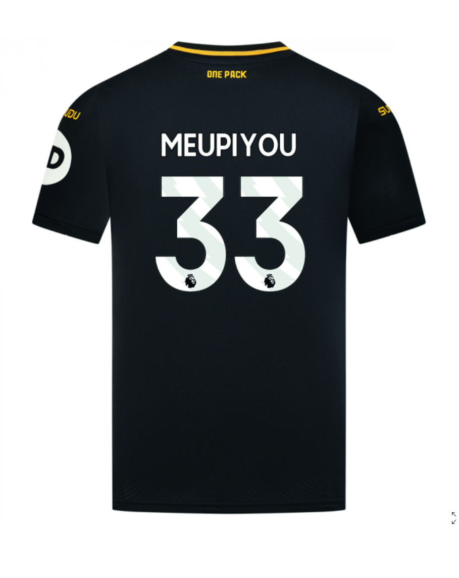 Wolverhampton Wanderers 24-25 Season Away MEUPIYOU 33 Football Jersey