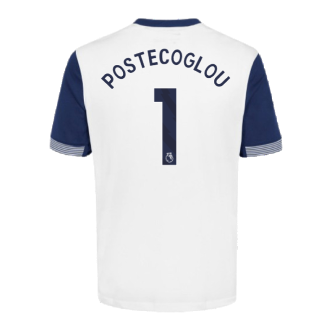 Tottenham Home Football Jersey 2024-20 Season Postecoglou 1 L M S
