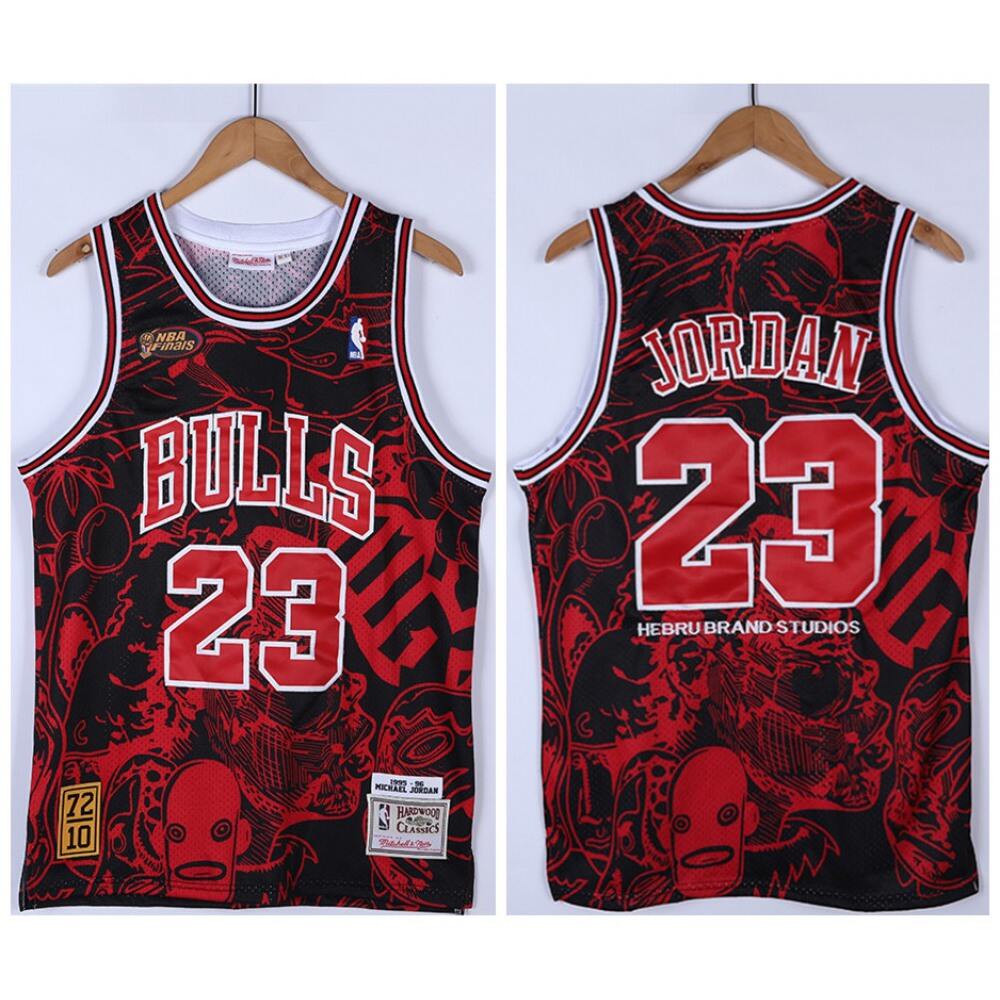 Classic Chicago Bulls 23 Black Jersey - - Must-Have Jersey