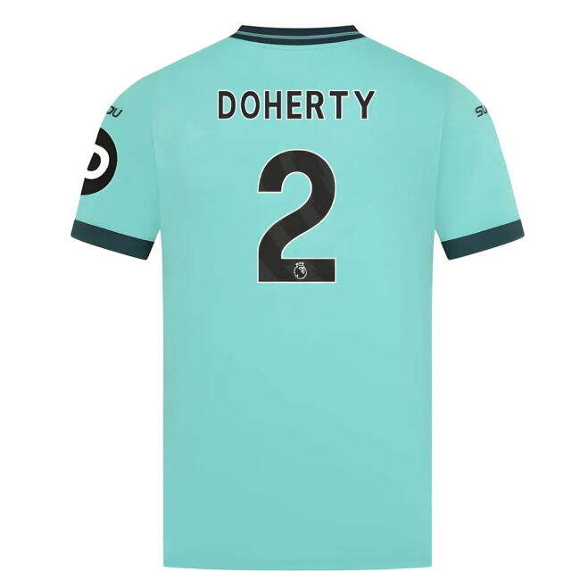 2025-2026 Wolves Away Shirt (Doherty 2) - authentic style