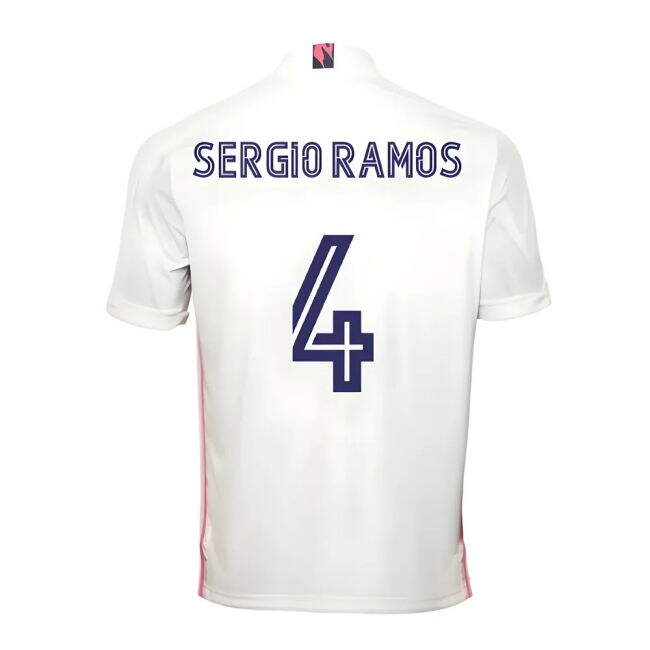 Camiseta Real Madrid Hombres Local 2020-2021 - Alta Calidad - Ramos 4