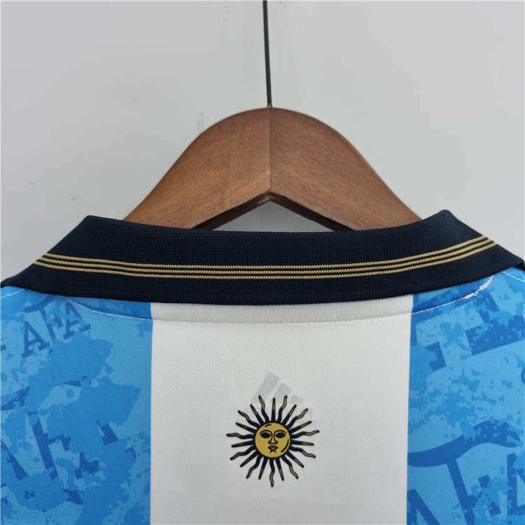 2022 Argentina BlueWhite Soccer Jersey Football Shirt - Official