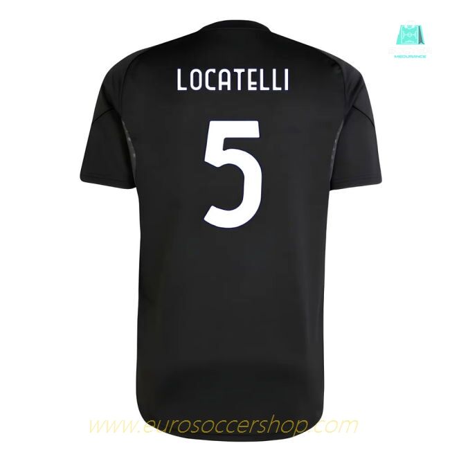 2025-2026 Juventus Training Shirt (Black) (Locatelli 5)