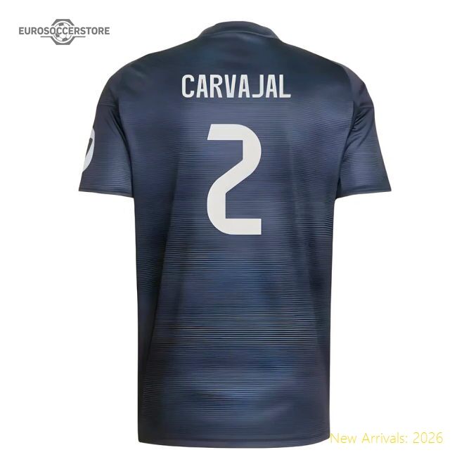 Exceptional 2025-2026 Real Madrid Away Jersey (carvajal 2)