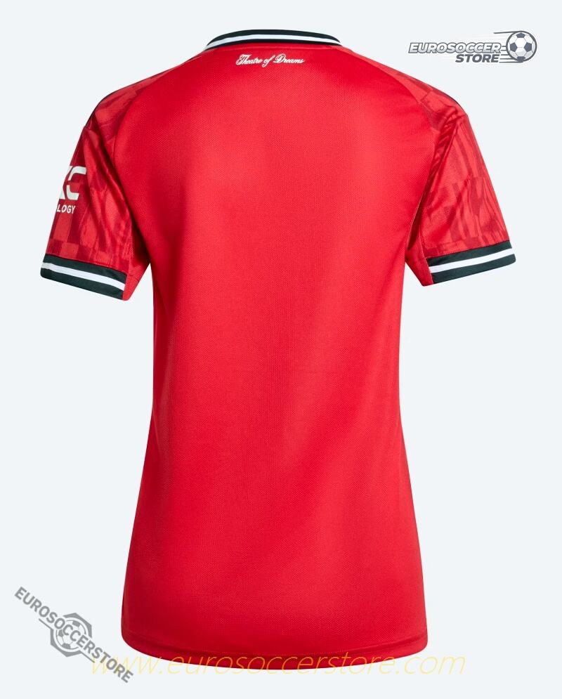 Manchester United Women's Home Jersey for the 25-26 Season