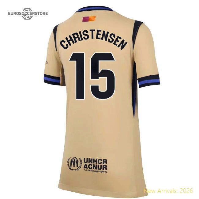 Supporter 2025-2026 Barcelona Away Shirt (Kids) (Christensen 15)