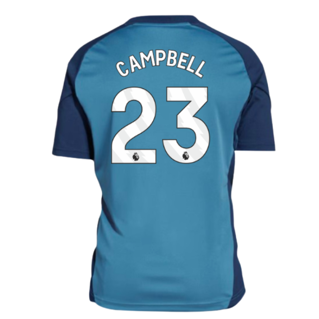 vintage 2025-2026 Arsenal Training Shirt (Blanch Blue) - Kids (Camp...