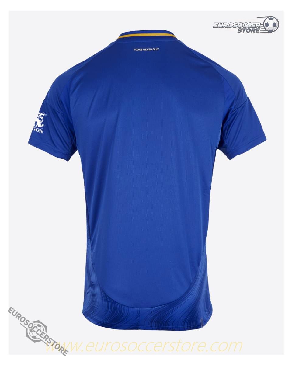 Leicester City's 24-25 Season Home Football Jersey