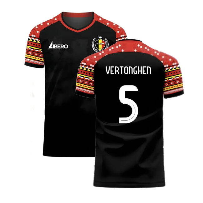 Authentic Belgium 2024-2025 Away Official Kit Championship