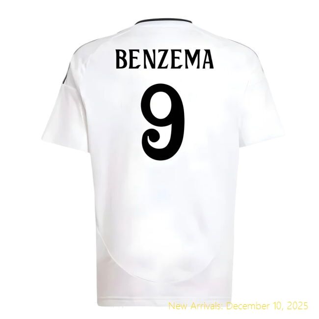 Real Madrid Home - Featuring Benzema - Premium Quality - Match Quality
