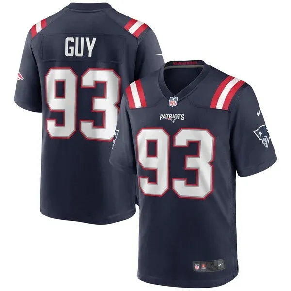 Performance New England Patriots Game Jersey - Premium Navy NFL Fan...