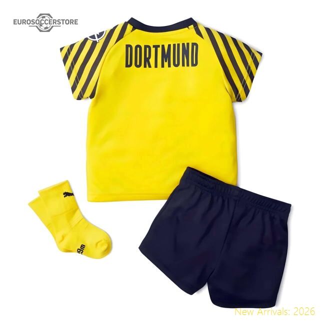 Top-grade 2021-2022 Borussia Dortmund Home Baby Kit - Collectors Item