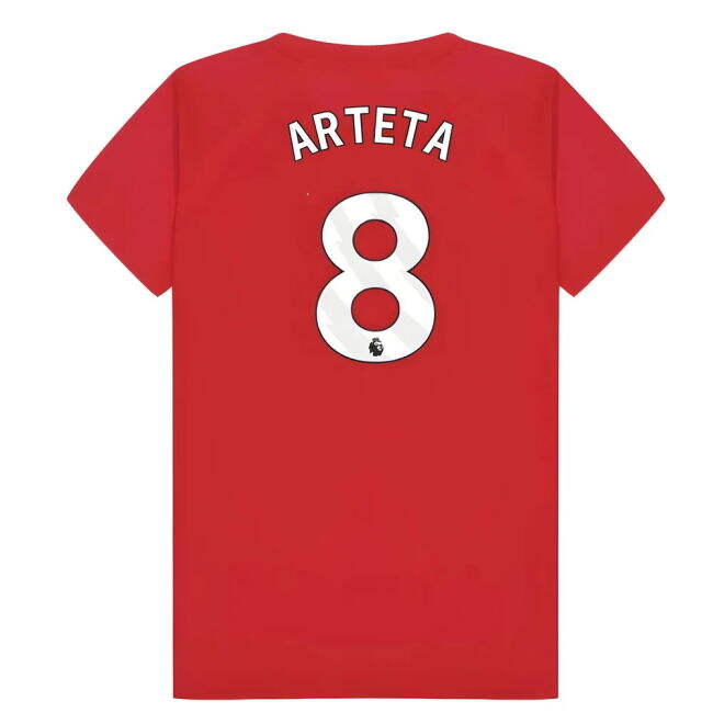 2025-21 Arsenal Home Football Jersey Arteta Printing L S Kids