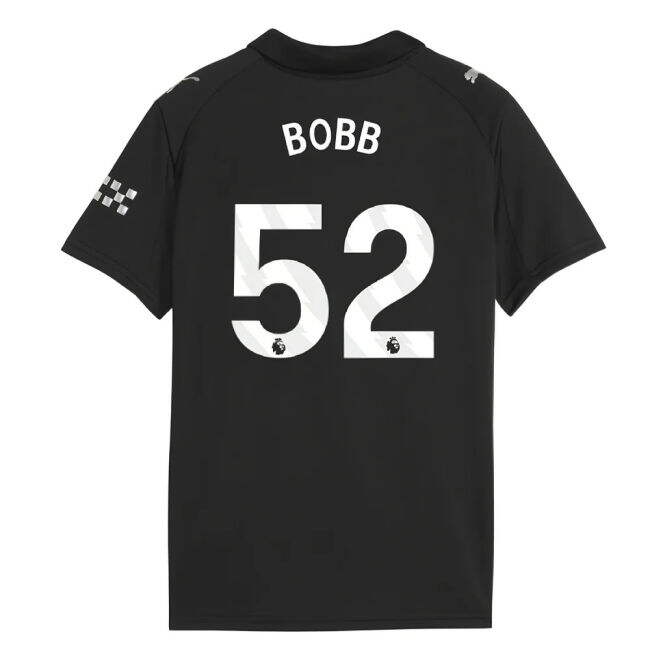 2025-2026 Man City Away Mini Kit (Bobb 52) - fan gear