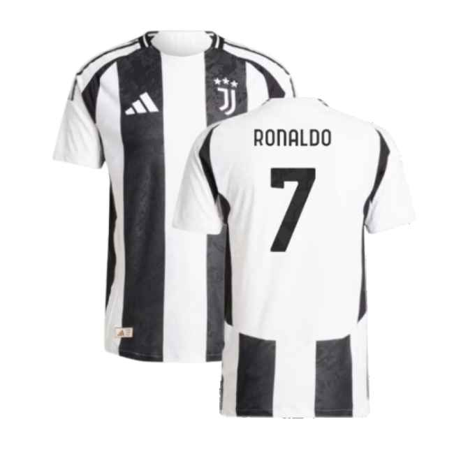Juventus Authentic official style Home Shirt 2024-2025 (Unisex
