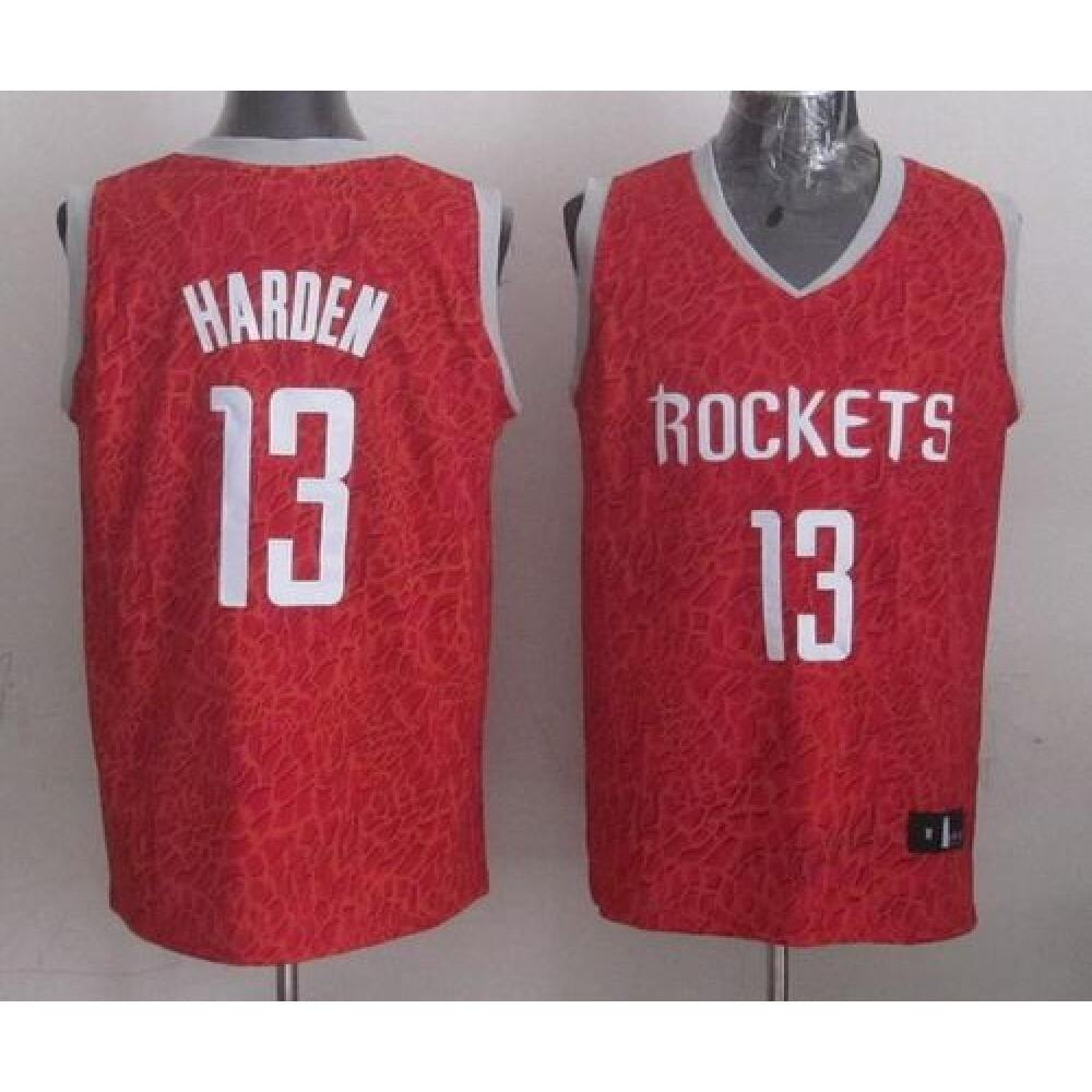 Durable James Harden13 Red Jersey - Basketball Fan Gear