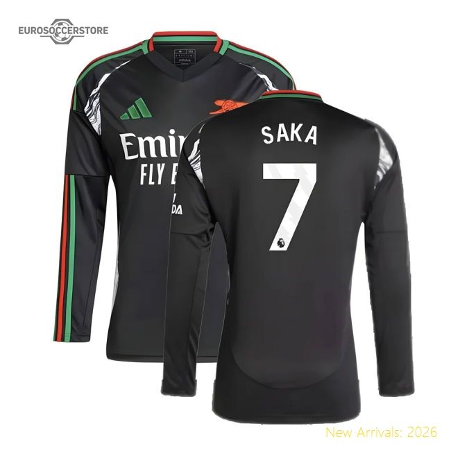 Premium Arsenal Away Saka Jersey 2024-2025 Lightweight Umbro Pro