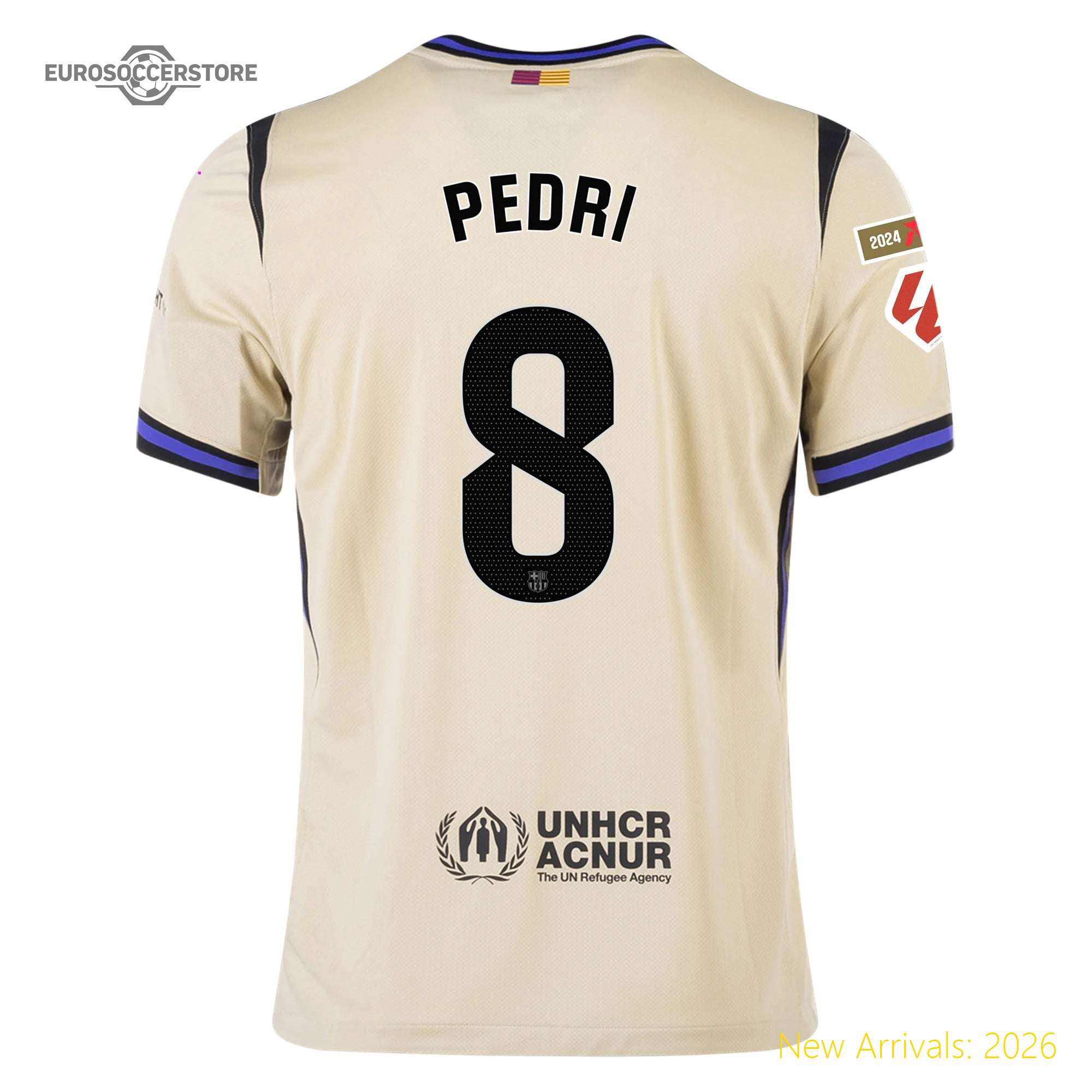 Kids Bar Pedri Barcelona Away Away Professional Jersey 2023