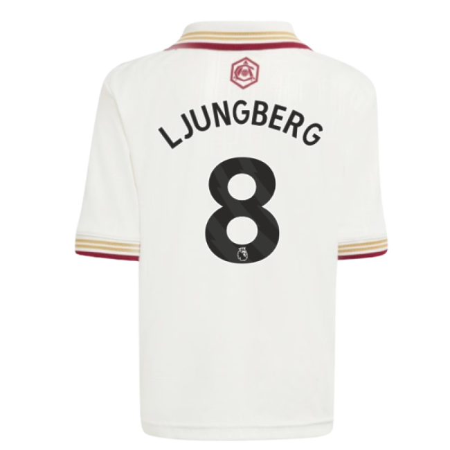 Arsenal Third Soccer Shirt 2025-20 Ljungberg 8 L M S