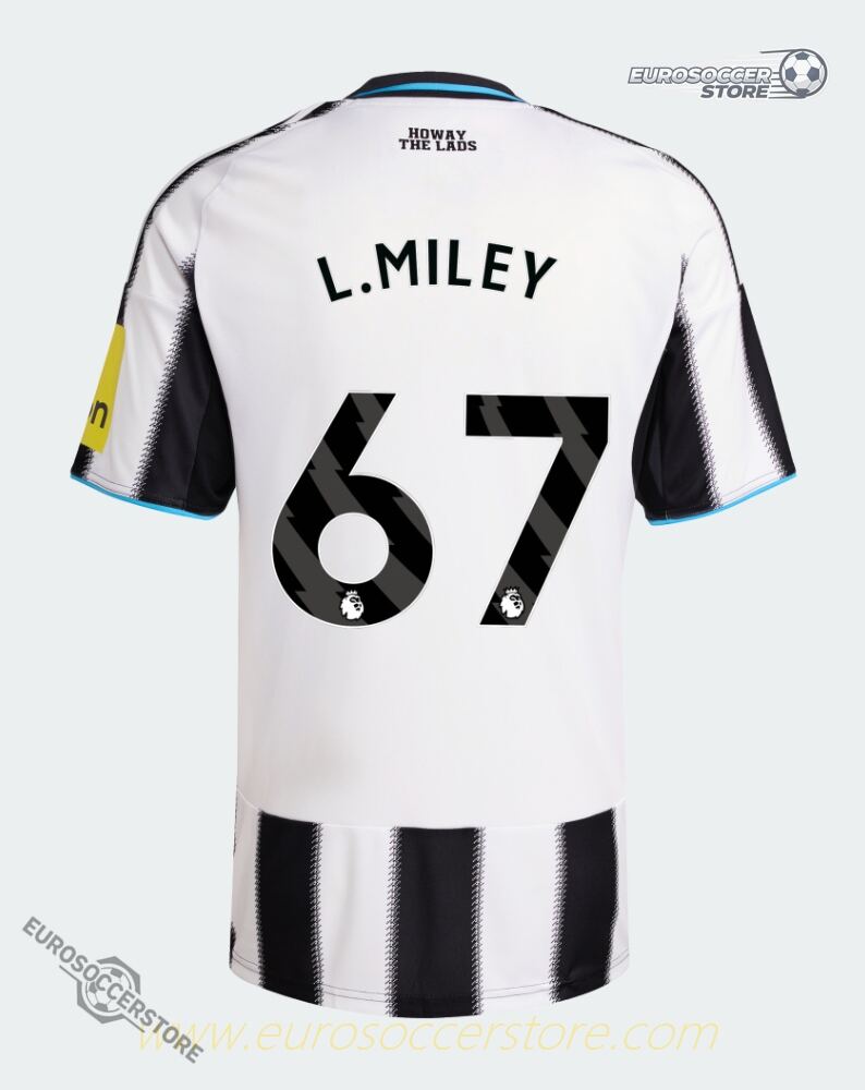 Newcastle United 25-26 Home Jersey L.MILEY 67