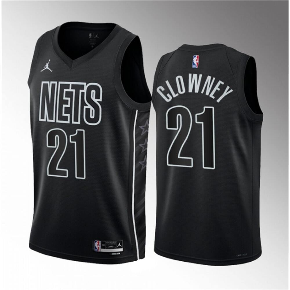 Performance 21 Brooklyn Nets Black Jersey - - Fan Favorite
