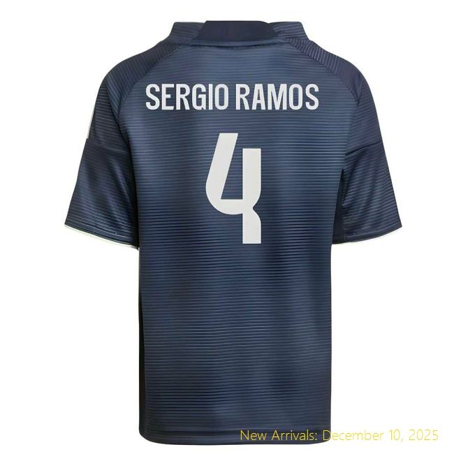 2025-2026 Real Madrid RM Durable Away Mini Kit (Sergio Ramos 4)