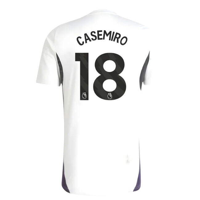 classic 2025-2026 Man Utd Training Jersey (White) (Casemiro 18)