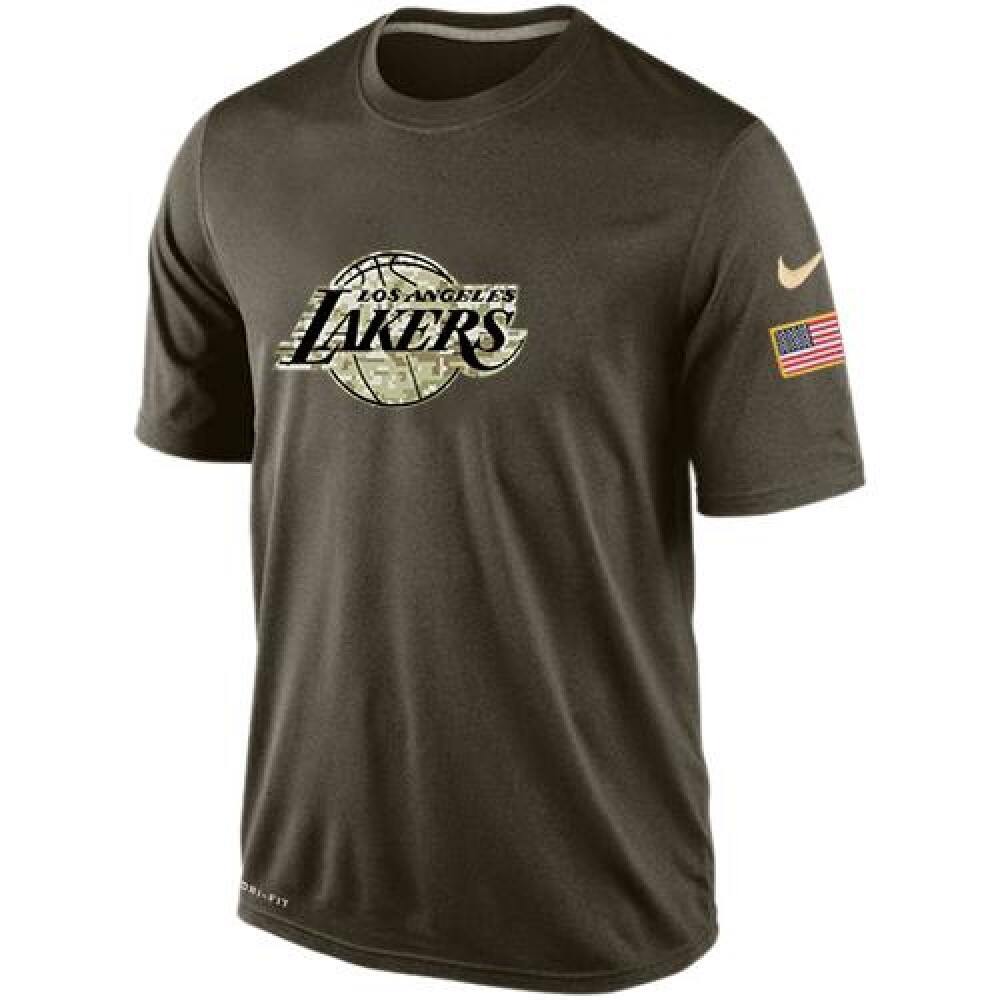 Men's Los Angeles Lakers Salute To Service Dri-FIT T-Shirt