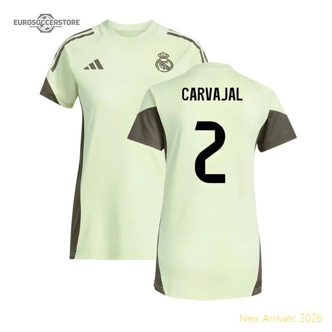 High-quality 2025-2026 Real Madrid Training Jersey (almost Lime)