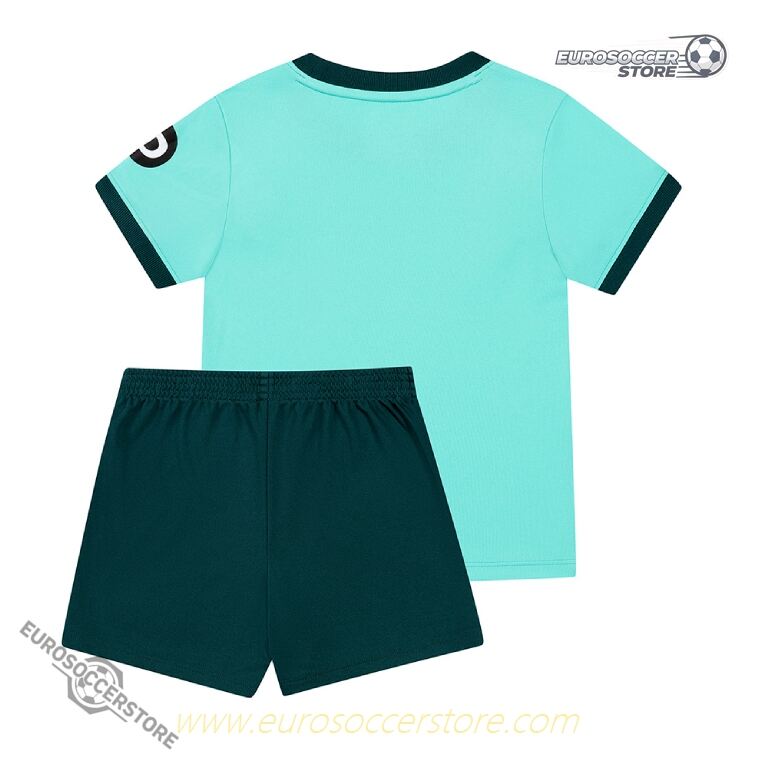 Wolverhampton Wanderers Kids' Away Football Jersey Kit for the 25-26 Season