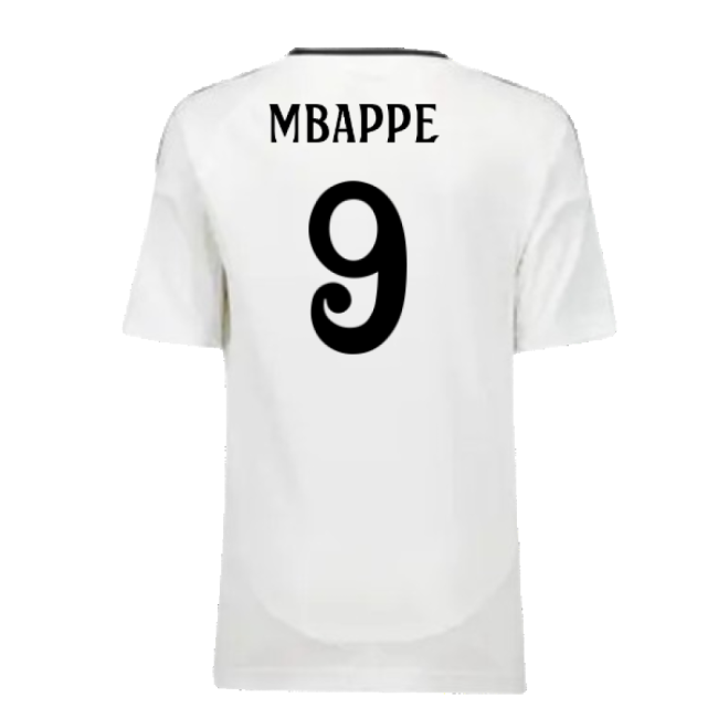 2024-2025 Real Madrid Home Affordable Football Shirt (Mbappe 9)